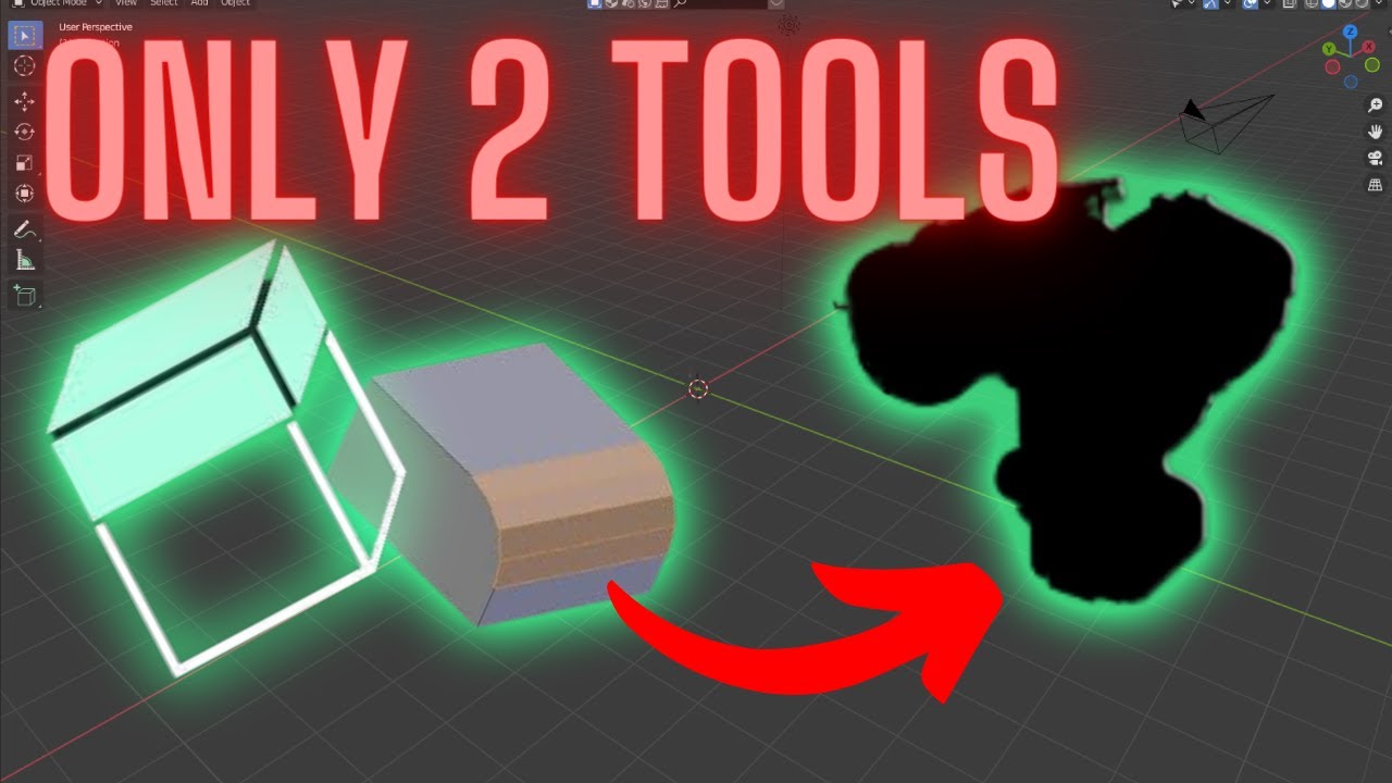 3D Modeling With Only Two Tools - YouTube