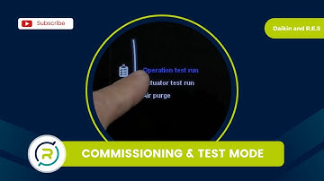 HOW TO: Accessing Commissioning & Test Mode on a Daikin Heat Pump