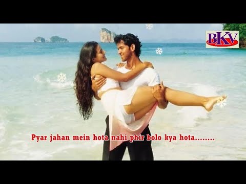Kaho Naa Pyaar Hai KARAOKE Kaho Naa Pyaar Hai 2000 Hrithik Roshan Amisha Patel 