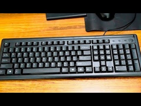 HP 100 Keyboard unboxing with volume control
