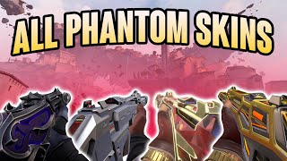 ALL PHANTOM SKINS + ANIMATIONS - VALORANT PHANTOM SKINS