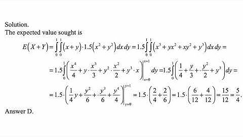 Exam P exercise for September 28, 2020