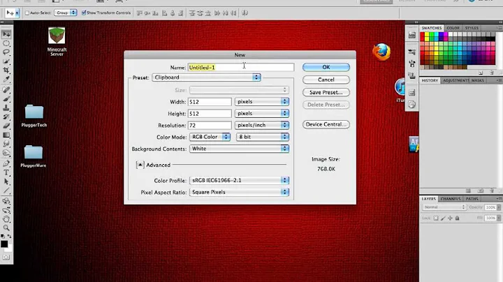 Photoshop CS5 - Lesson 1: Set up and Basic Tools