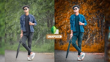 Snapseed Orange Tone Photo Editing | Snapseed Amazing Photo Editing Trick - Md Editing ||