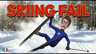 🇮🇹 Improve Your Italian Listening: A SIMPLE STORY ABOUT SKIING | Elementary A1-A2 🇮🇹