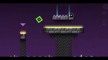 Geometry Dash 2.2: Swing Copter in Geometry Dash Meltdown.
