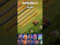 log launcher Vs Every Walls | #clashofclans #coc #cocshorts #clanwarleague