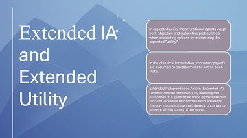 Understanding Risk and Decision-Making: Extended Expected Utility & Risk Aversion