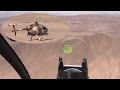 MD-530 Light Scout Attack Helicopter – Live Fire Training In Afghanistan