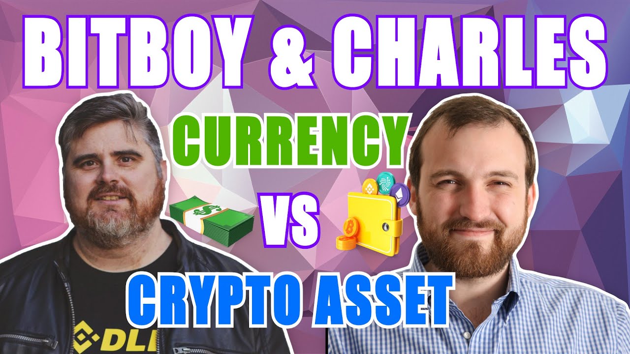 Charles Hoskinson Fireside Chat with Bitboy | Currency vs Crypto Assets Clip