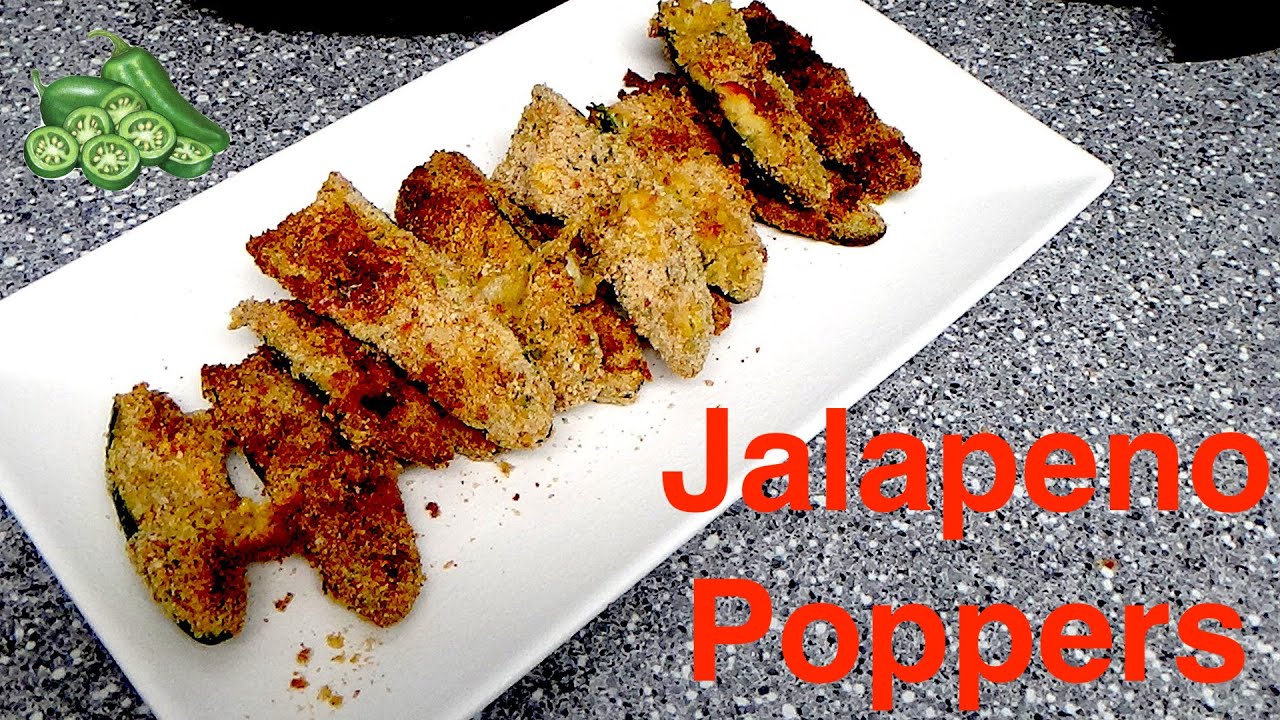 4 INGREDIENTS - SUPER EASY - JALAPENO POPPERS USING AN AIR FRYER - YouTube