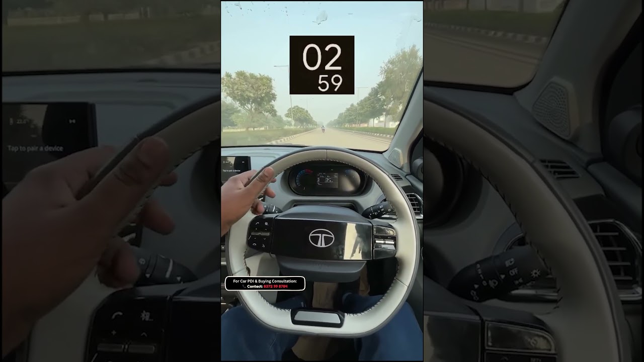 ⚡ Tata Tiago.ev 0-100 km/h Acceleration Test! | Sports Mode Performance