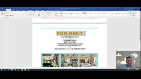 Microsoft Word 2016-Formatting Text