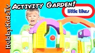 Little Tikes Activity Toy Garden w. HobbyBaby Fun! HobbyDad Review by HobbyKidsTV