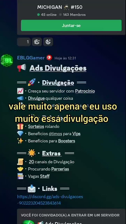 O melhor servidor 18+ de Discord ( vazados de  famoso,lomotifs,subs,onlyfays) Entre outros. #vazado 