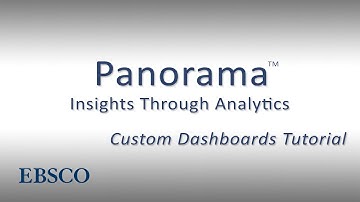Panorama - Custom Dashboards Tutorial