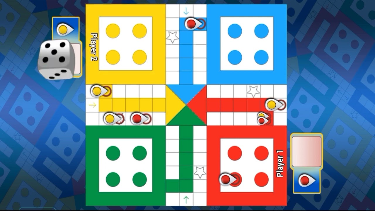 Ludo King CLASSIC Mode 2 players @games4g 