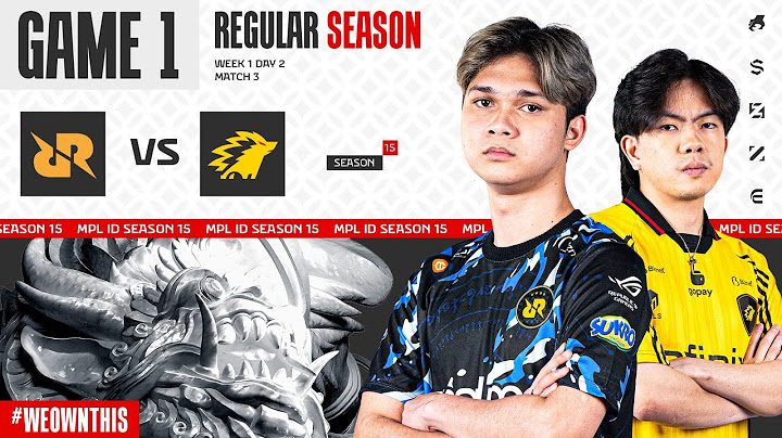 RRQ HOSHI vs ONIC | Regular Season Week 1 Day 2 | Game 1 | #MPLIDS15