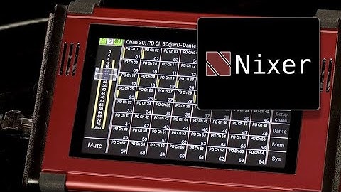 avonTV - Nixer PD Dante monitor