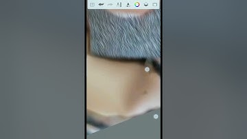 Autodesk Sketchbook Face Hard white photo editing|| and Hair cutting #shivam #crative #shorts #video