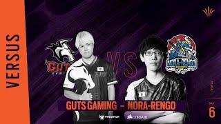 GUTS Gaming vs Nora Rengo \/\/ Rainbow Six APAC North Division - Playday #6