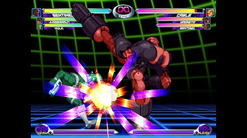 mvc2 Sentinel Hulk AA assist resets