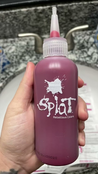 Splat Hair Dye|Makeover #makeover #beforeandafter