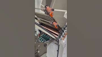 Folding machine. #engineering #papersource #shortvideo #viral #viralshort #viralvideos #tending