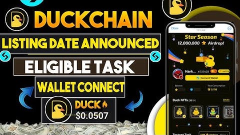 DuckChain New Update | Duck Chain Withdrawal Process | DuckChain Snapshot 18 November