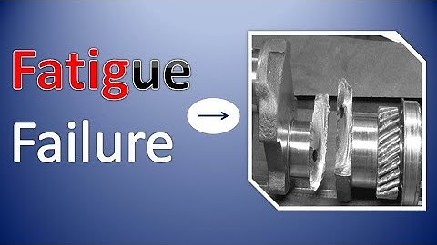 Fatigue failure, Design of Machine 07