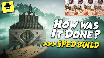 How to Make a Round Window? - SPEED BUILD | CONAN EXILES