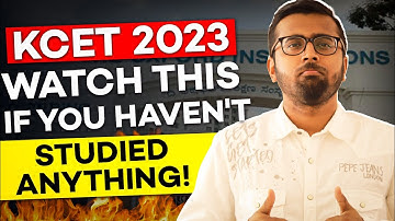 KCET 2023: Watch this if you haven