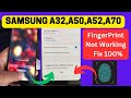 Samsung A32 Fingerprint Not Working