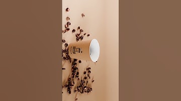 I Made A Professional 3d coffee cup ad || in Blender ||#blender + #3d = #blender3d