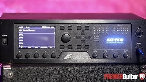 Review Demo - Fractal Audio Axe-Fx III