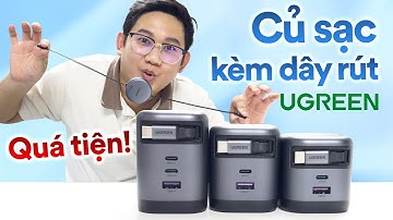 Review củ sạc kèm cáp dây rút từ Ugreen: Chỉ hơn 400, QUÁ TIỆN!