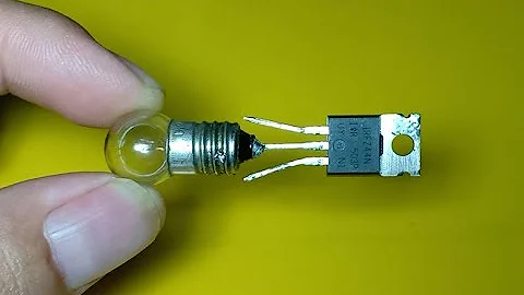 How to make Touch switch usiing mosfet IRFZ44N , Amazing science school project