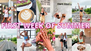 FIRST WEEK OF SUMMER VLOG: Atlanta, rock climbing, getting my nails done, packing, + more!!