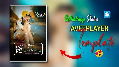 Trending new style avee player template | Whatsapp status video editing