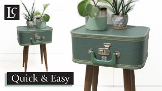 Mid Century Suitcase Table - Great DIY Gift Idea (UPCYCLE?) by Legacy Craftworks 836 views 2 years ago 4 minutes, 30 seconds