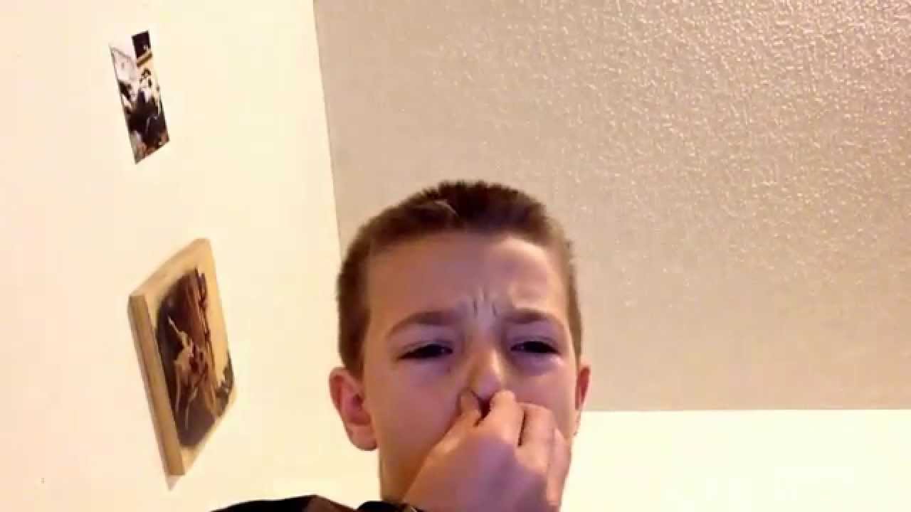 Straw up nose trick YouTube