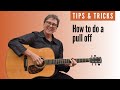 How to play hammer-ons and pull-offs on acoustic guitar | Intermediate guitar lesson