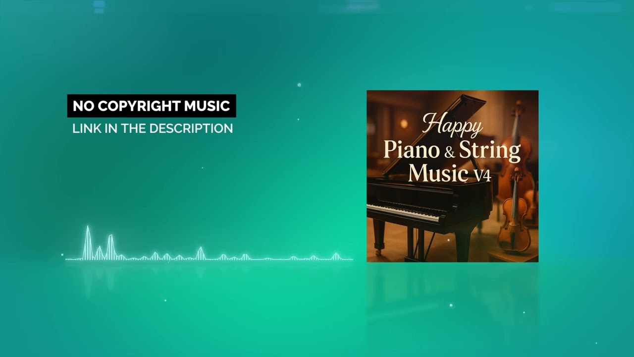 Happy Piano & String Music (Version 4) | Sunny & Warm Royalty Free Track