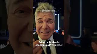 Lawyer Fernando Burlando announces his candidacy for President of the nation.