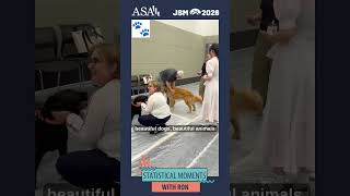 #16 JSM Statistical Moments: Ron with Caring Canines @AmstatVideos