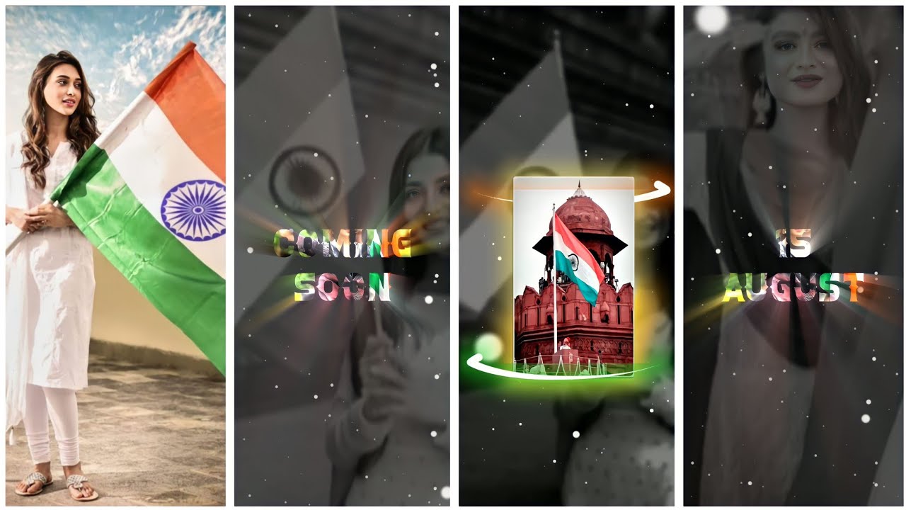 🇮🇳 Coming soon 15 August status editing video 4k full screen alight motion