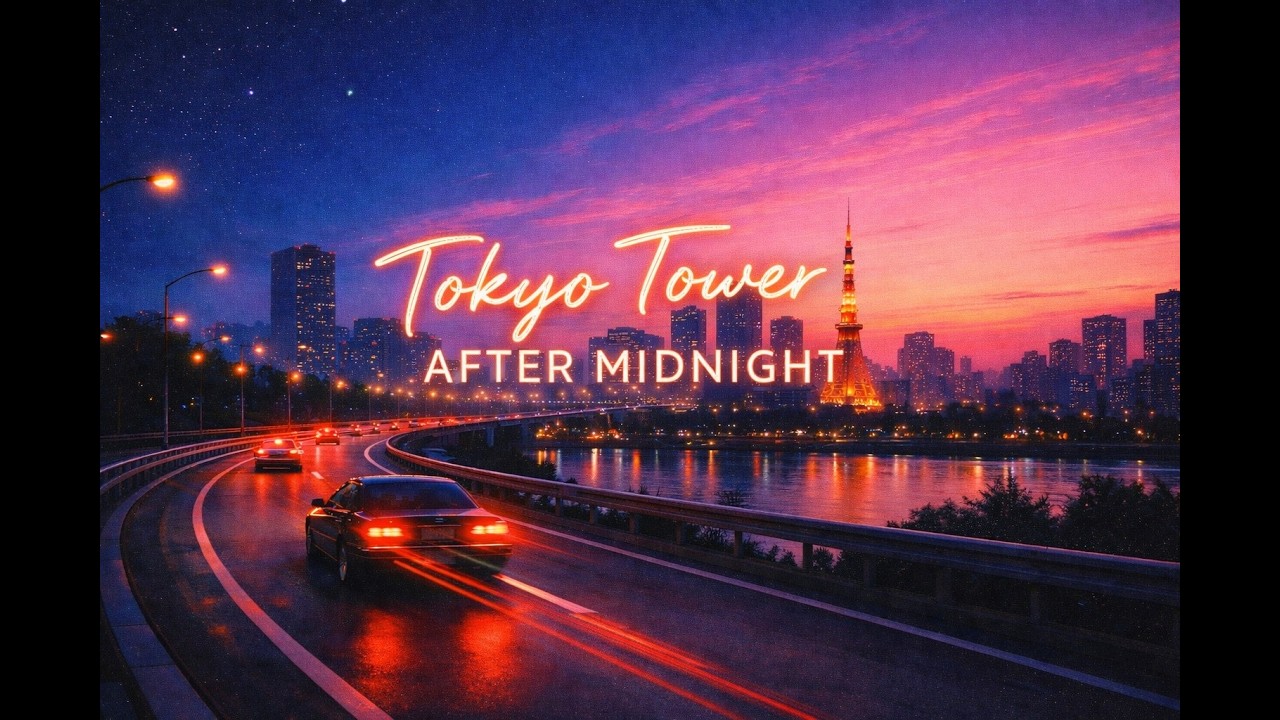Tokyo City Pop - Tokyo After Midnight '80s Inspired Japanese City Pop Album'(1 hour)