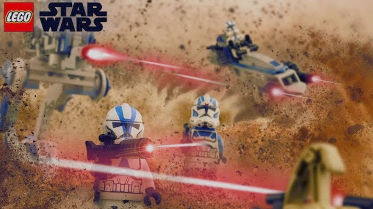 The 501st Lego clone wars stop motion Full movie - YouTube