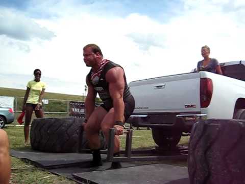 Derek Poundstone Fortissimus 2009 Hip and Thigh Back Lift 2,000lbs 