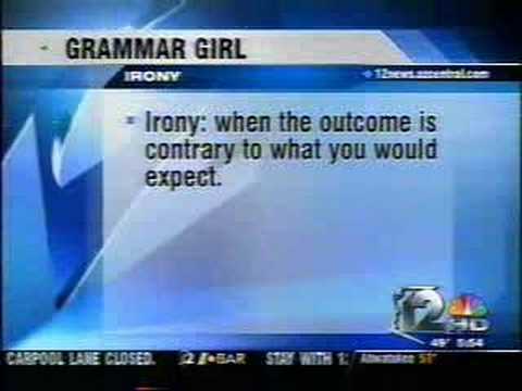 Grammar Girl on channel 12